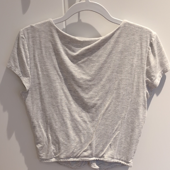 Garage Micro Ruched Tee - Spring Gray Mix - Small - Picture 5 of 5